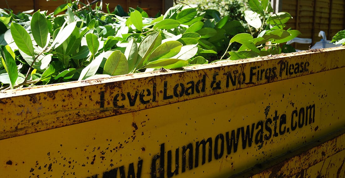 Dunmow-Group-Green-Waste-Skip-Level-Load