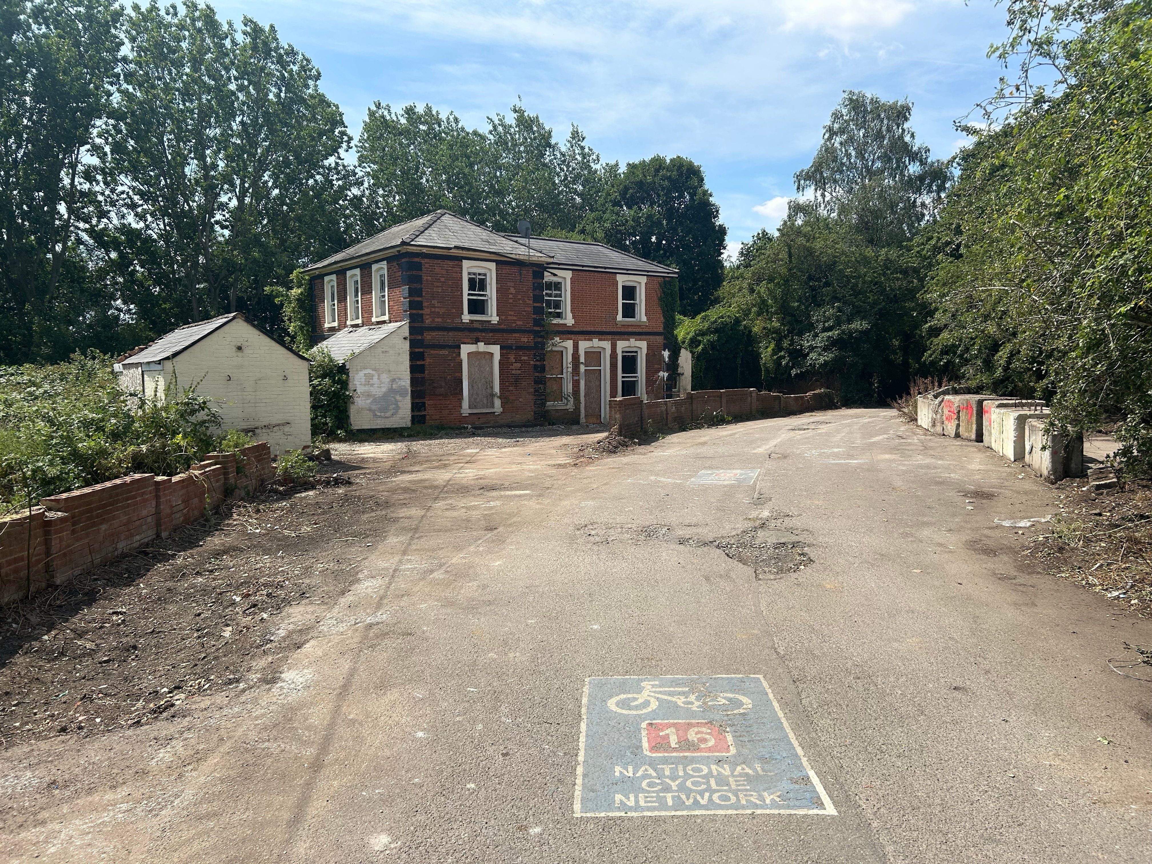 Fly-Tipped Waste from Former Felsted Railway Station