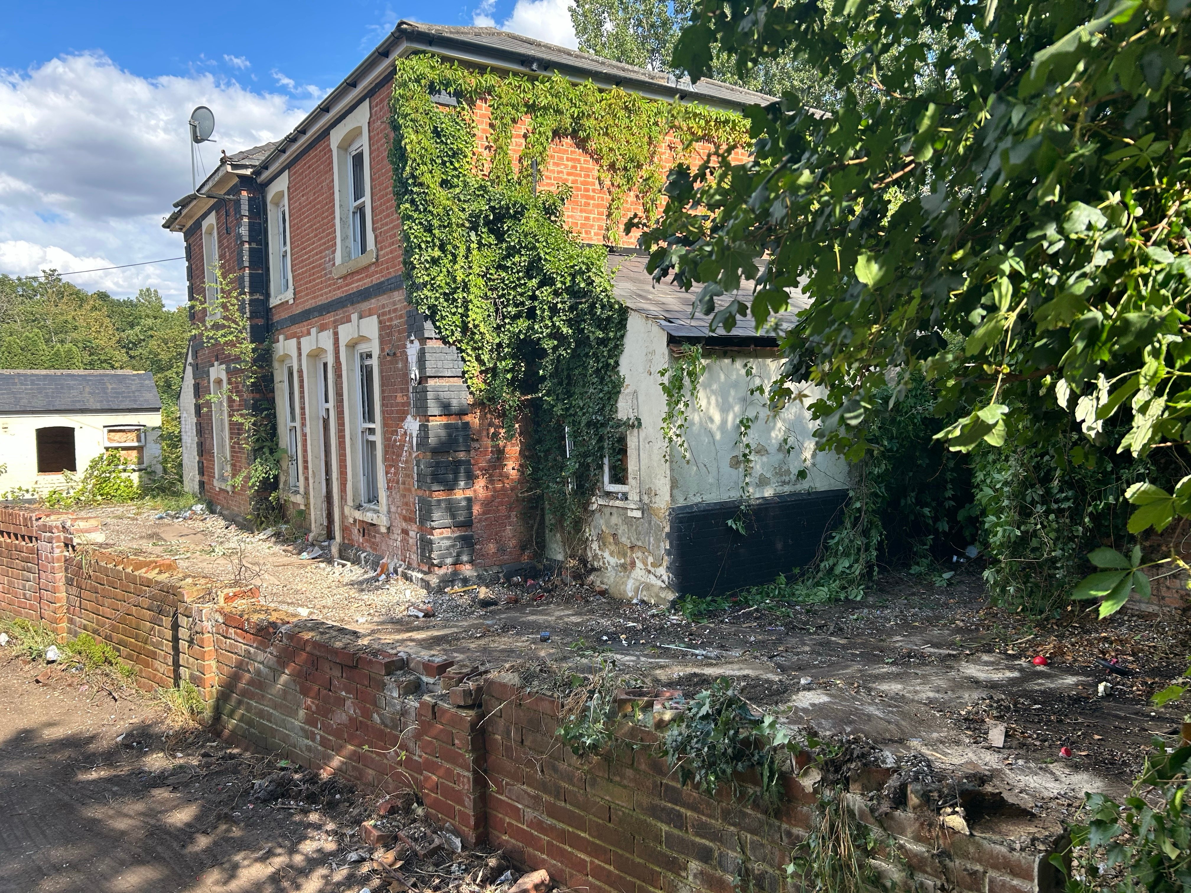 Fly-Tipped Waste from Former Felsted Railway Station