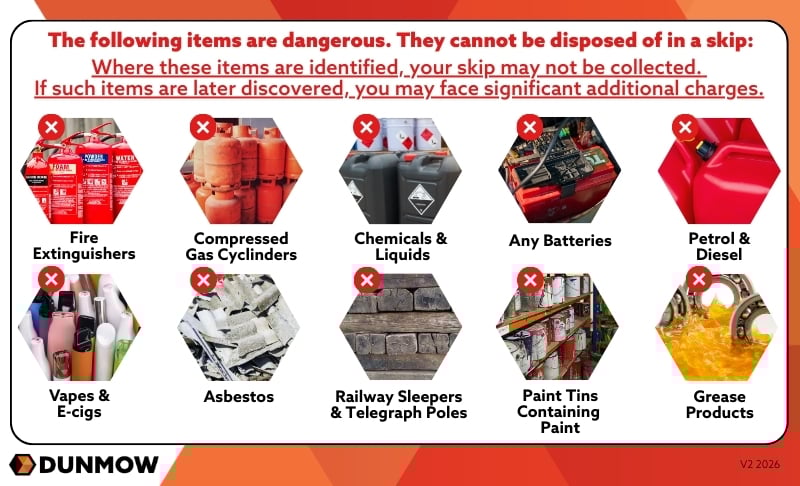 Not Permitted Items In A Skip 2026 V2L